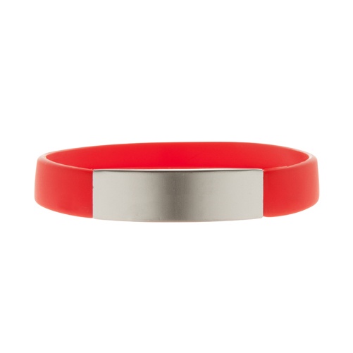 Logotrade promotional merchandise image of: Wristband AP809399-05, red