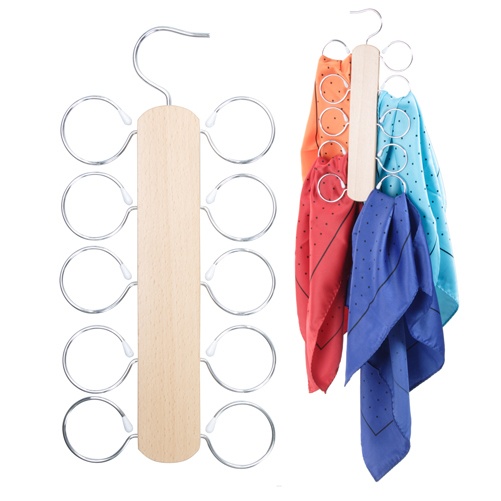 Logotrade business gift image of: Wooden scarf holder