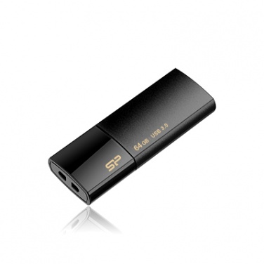 Logotrade corporate gifts photo of: Pendrive Silicon Power 3.0 Blaze B05, black