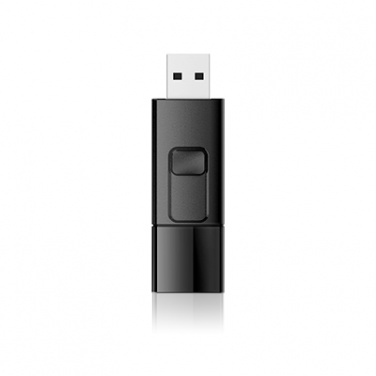 Logotrade promotional products photo of: Pendrive Silicon Power 3.0 Blaze B05, black