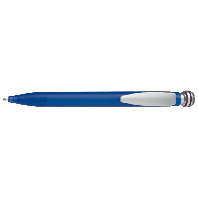 Logotrade promotional giveaways photo of: Plastic ball pen GRIFFIN blue, Blue