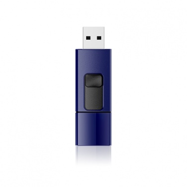 Logo trade corporate gifts picture of: Pendrive Silicon Power 3.0 Blaze B05, blue