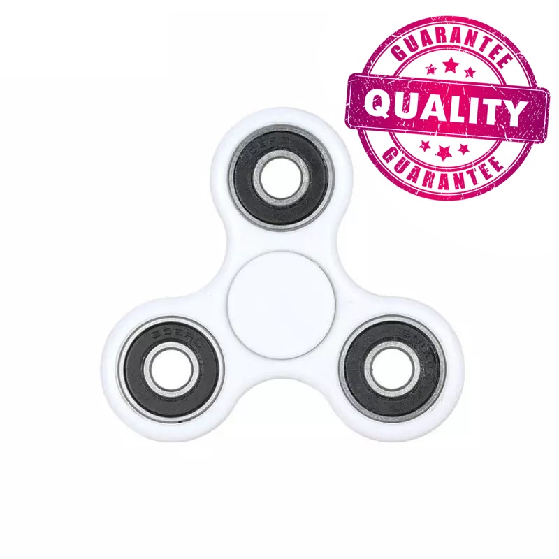 Logo trade promotional merchandise photo of: Fidget Spinner white