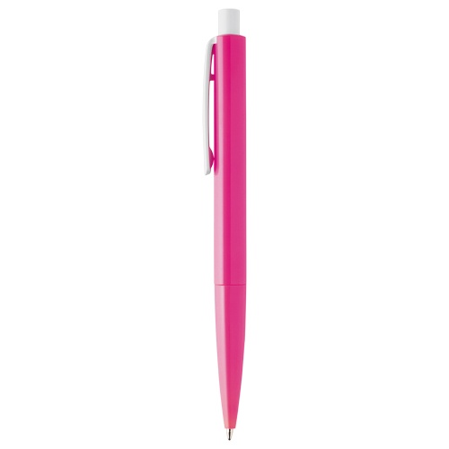 Logotrade promotional gift picture of: Plastic ball pen FARO, pink