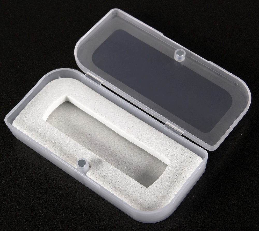 Logo trade corporate gifts image of: Eg op3 - usb flash drive packaging, white