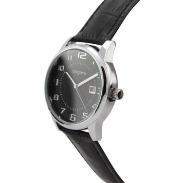 Logotrade promotional gift image of: Watch Ezio Black