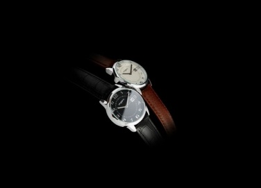 Logo trade promotional gifts picture of: Watch Ezio Black