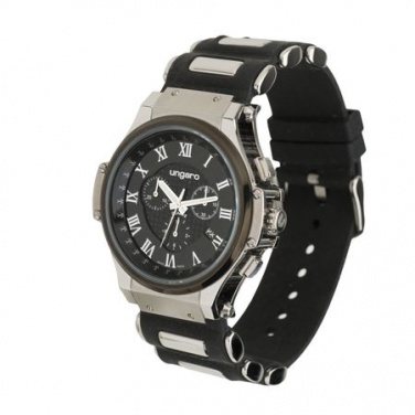 Logotrade advertising product picture of: Chronograph Angelo chrono, black