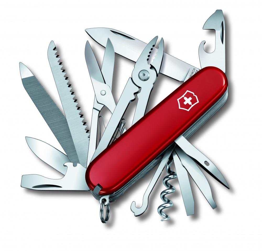 Logotrade corporate gift image of: Handyman multitool, red