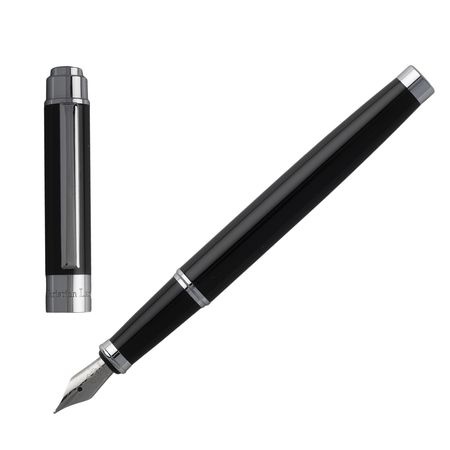 Logo trade promotional giveaways image of: Fountain pen Scribal Black