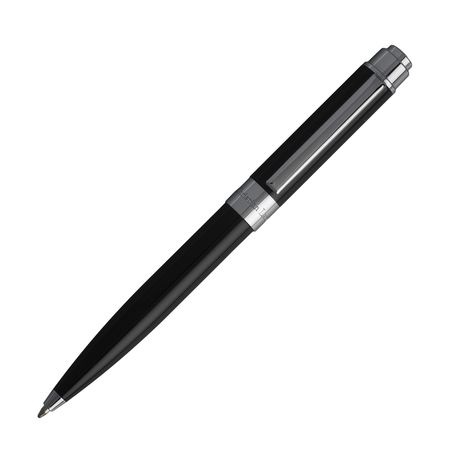 Logotrade promotional giveaway image of: Ballpoint pen Scribal Black