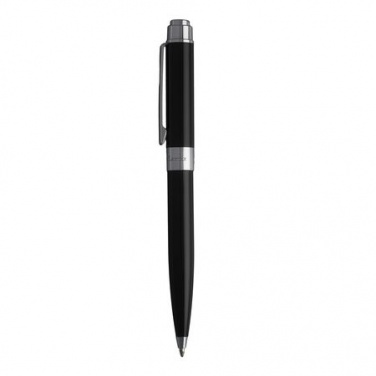 Logo trade promotional gifts picture of: Ballpoint pen Scribal Black