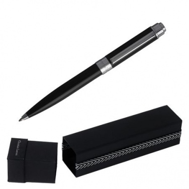 Logo trade advertising product photo of: Ballpoint pen Scribal Black