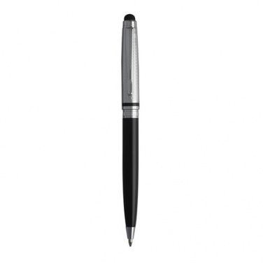 Logotrade corporate gift image of: Ballpoint pen Treillis pad, grey