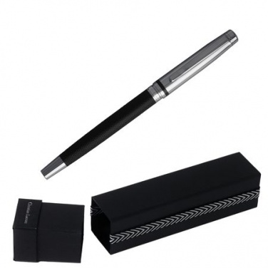 Logo trade business gift photo of: Rollerball pen Treillis, grey