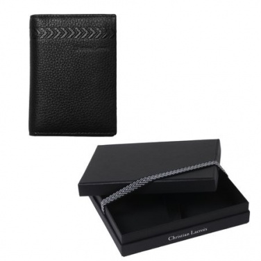 Logotrade promotional giveaway picture of: Card holder Galon, black