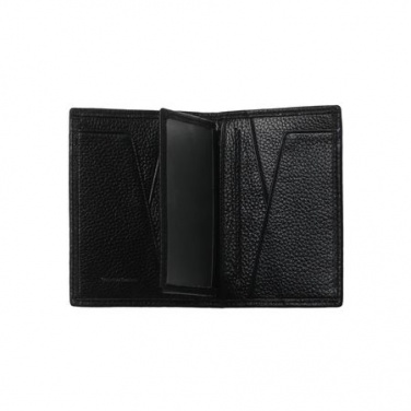 Logotrade corporate gift image of: Card holder Galon, black