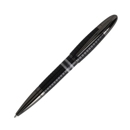 Logo trade corporate gift photo of: Ballpoint pen Central Resin, grey