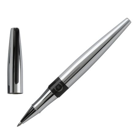 Logotrade promotional item picture of: Rollerball pen Frank Chrome, grey