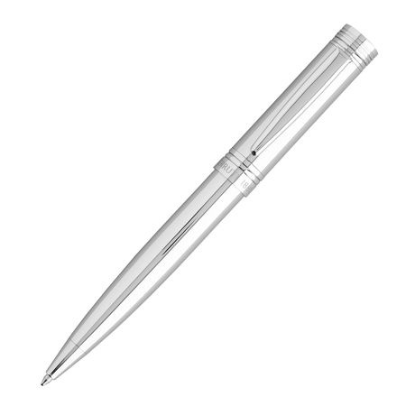 Logotrade business gift image of: Ballpoint pen Zoom Silver