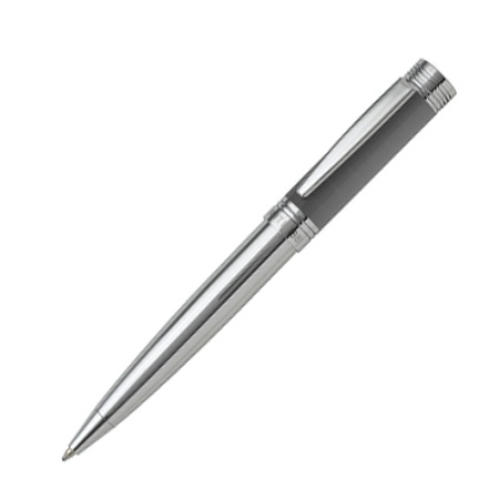 Logo trade promotional merchandise picture of: Ballpoint pen Zoom Grey