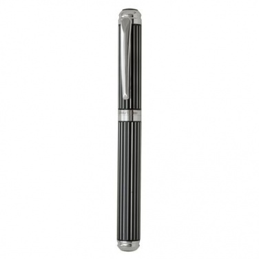 Logo trade promotional giveaways image of: Rollerball pen Symbolic, black