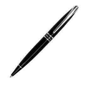 Logotrade promotional merchandise picture of: Ballpoint pen Silver Clip, black