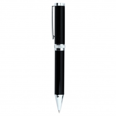 Logo trade corporate gifts image of: Ballpoint pen Focus, black