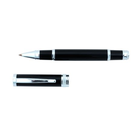 Logotrade promotional merchandise picture of: Rollerball pen Focus, black