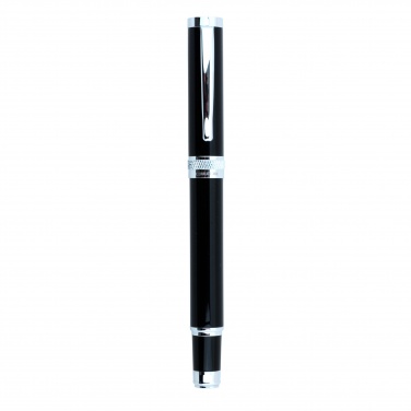 Logo trade promotional items picture of: Rollerball pen Focus, black