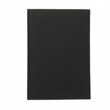 Logo trade promotional gifts image of: Note pad A5 Drawer, black