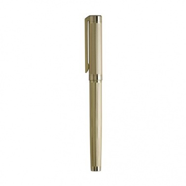 Logotrade promotional item picture of: Rollerball pen Ciselé, gold