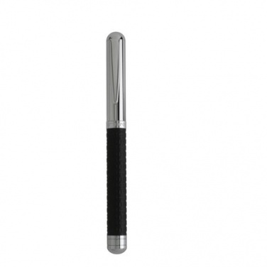 Logo trade promotional items image of: Rollerball pen Uuuu Homme, black