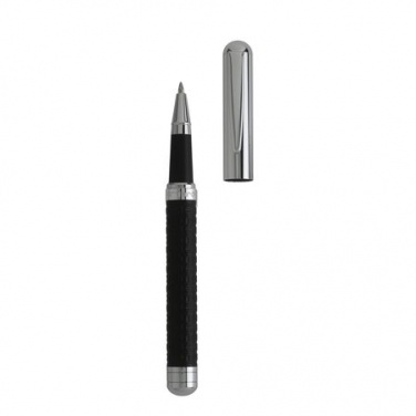 Logo trade promotional merchandise photo of: Rollerball pen Uuuu Homme, black