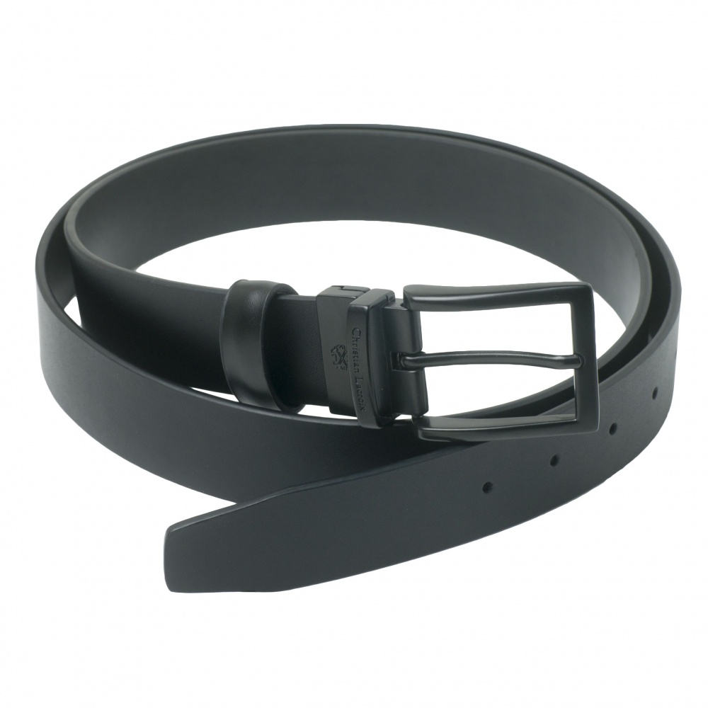 Logo trade promotional gifts image of: Belt Textum Black