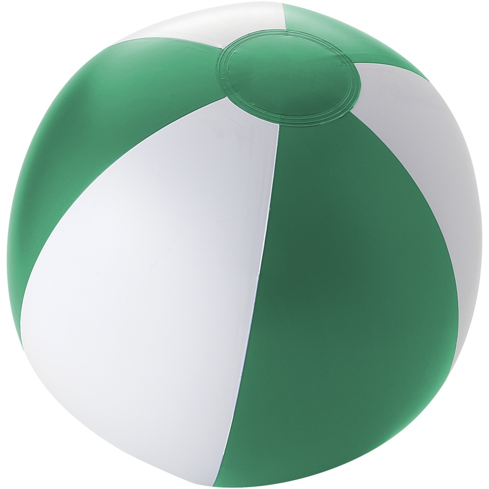 Logo trade promotional gifts picture of: Palma solid beach ball, green