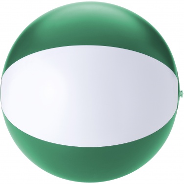 Logo trade promotional items image of: Palma solid beach ball, green