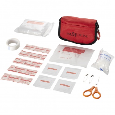 Logotrade promotional products photo of: 20-piece first aid kit, red