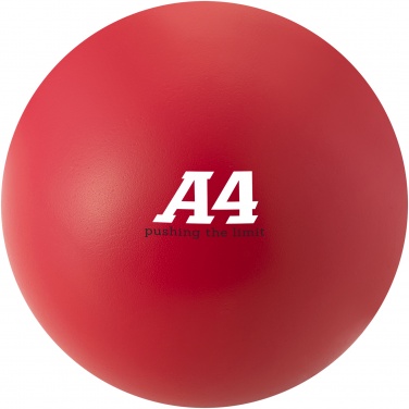 Logo trade corporate gifts picture of: Cool round stress reliever, red