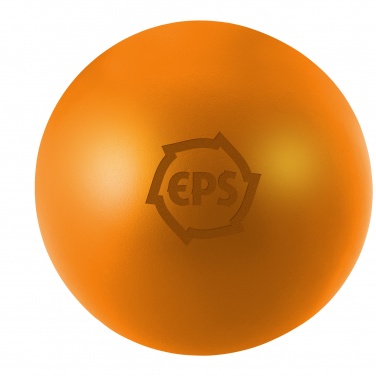 Logo trade advertising product photo of: Cool round stress reliever, orange