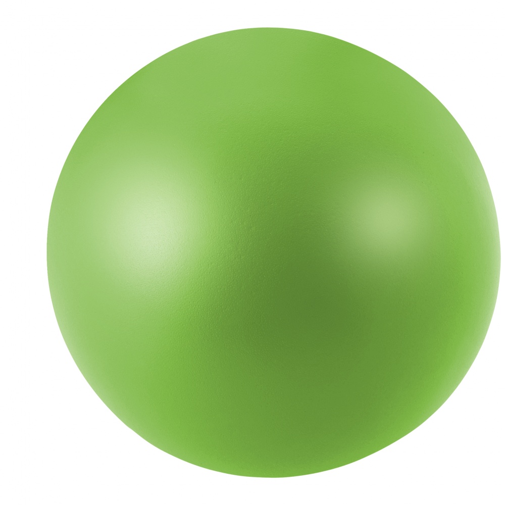 Logotrade corporate gift image of: Cool round stress reliever, lime green