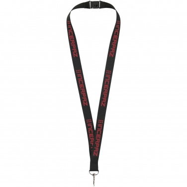 Logotrade promotional giveaways photo of: Lago lanyard, black