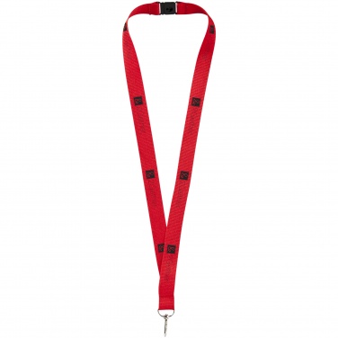 Logotrade business gift image of: Lago lanyard, red