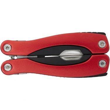 Logo trade promotional items image of: Casper 11-function multi tool, red