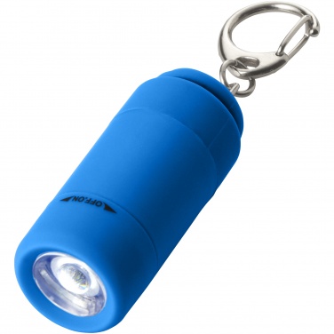 Logo trade promotional products image of: Avior rechargeable USB key light, blue