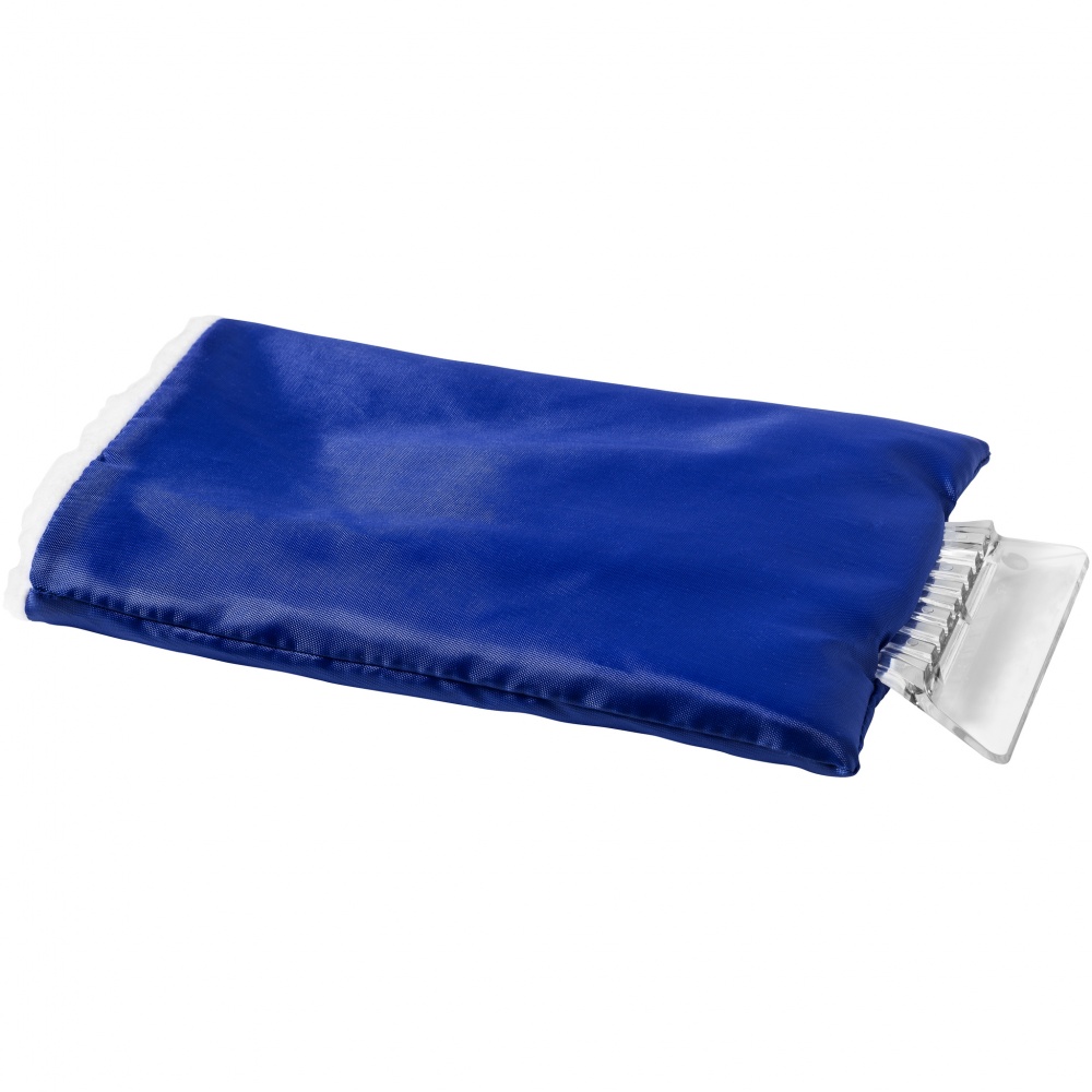 Logotrade promotional item picture of: Colt Ice Scraper with Glove, blue