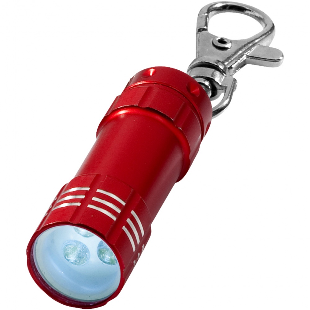 Logo trade promotional merchandise photo of: Astro key light, red