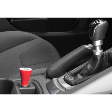 Logo trade promotional gifts picture of: Pole dual car adapter, red