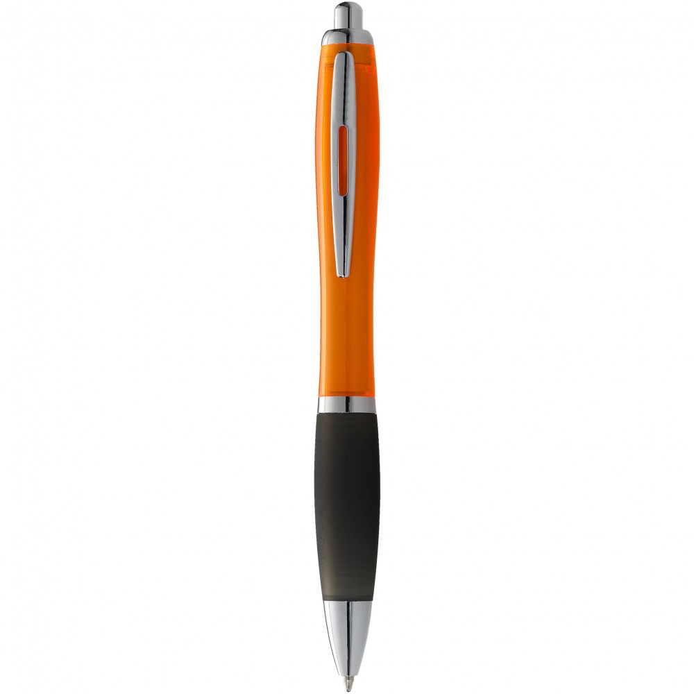 Logo trade advertising products picture of: Nash ballpoint pen, orange