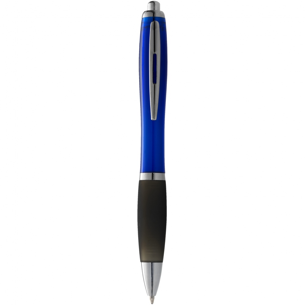 Logo trade promotional gifts image of: Nash ballpoint pen, blue